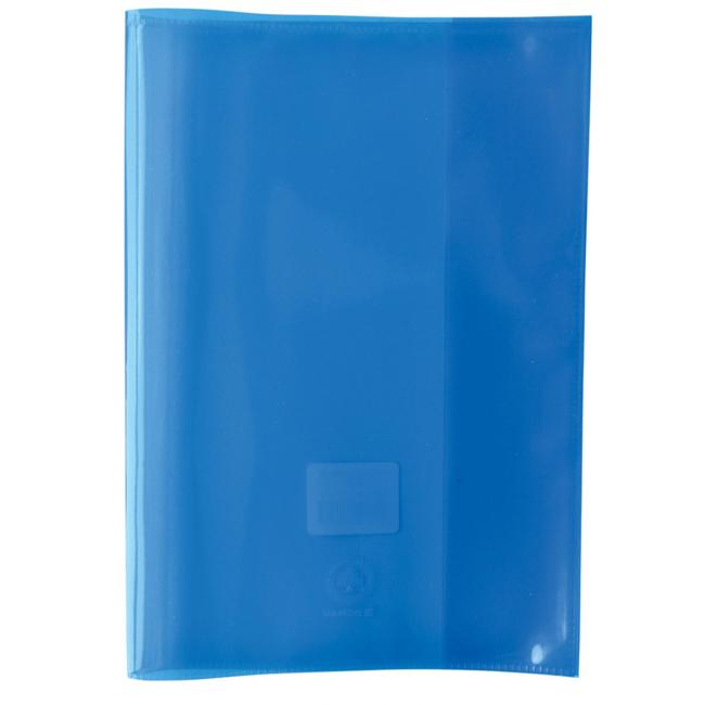 Obal na zošity GIMBOO A5 hladký, 150 μm, modrý, 25 ks