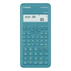 Kalkulačka Casio fx-220 PLUS vedecká modro-zelená