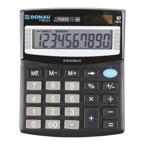 Kalkulačka DONAU TECH K-DT4102-01 stolová čierna