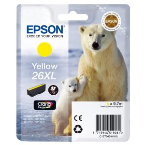 Atramentová náplň Epson T2634 26XL Claria yellow pre XP-600/700 (9,7 ml)