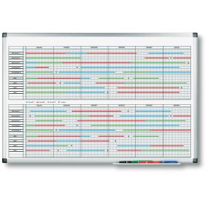 Plánovacia tabuľa PREMIUM na dlhodobé projekty 60x90 cm