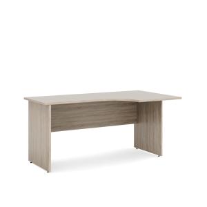 Pracovný stôl pravý BASIC, 160x76x90cm, dub Sonoma