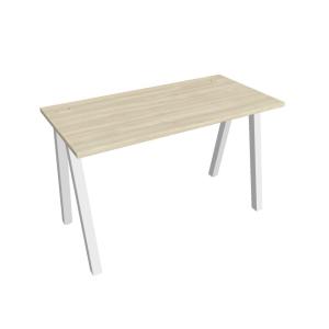 Pracovný stôl UNI A, 120x75,5x60 cm, agát/biela