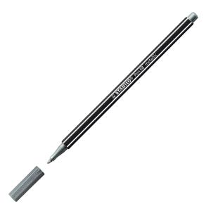 Popisovač STABILO Pen 68 metalic strieborná