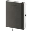 Diár Flexies denný A5 14,3x20,5cm tmavosivá 2026